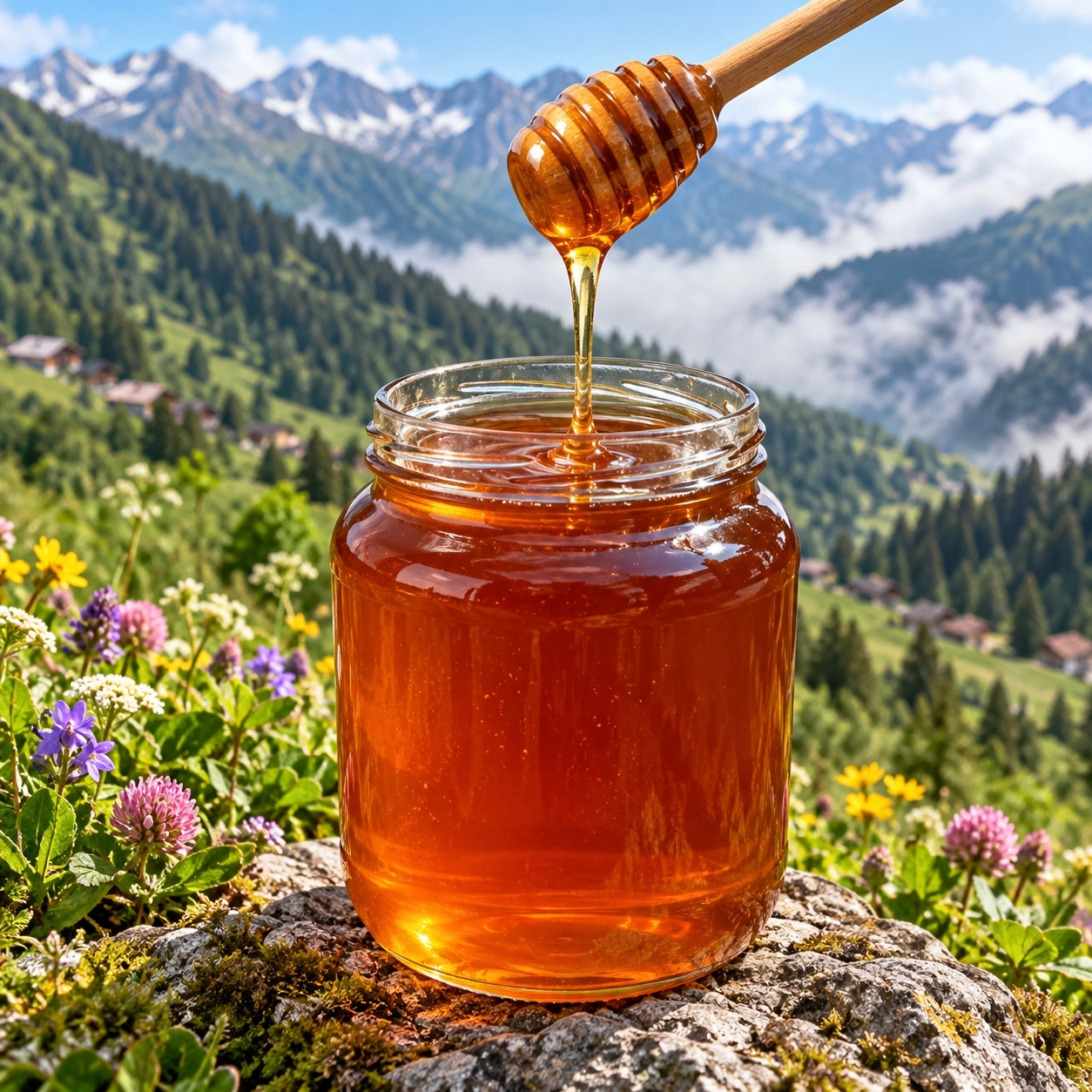 Ayder Balı 500 g | Rize Yayla Ham Çiçek Balı