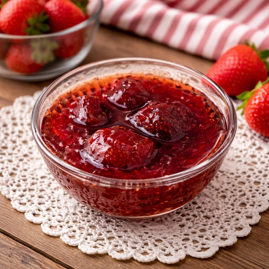 Çilek Reçeli 450 g | Ev Yapımı En Doğalını Arayanlara