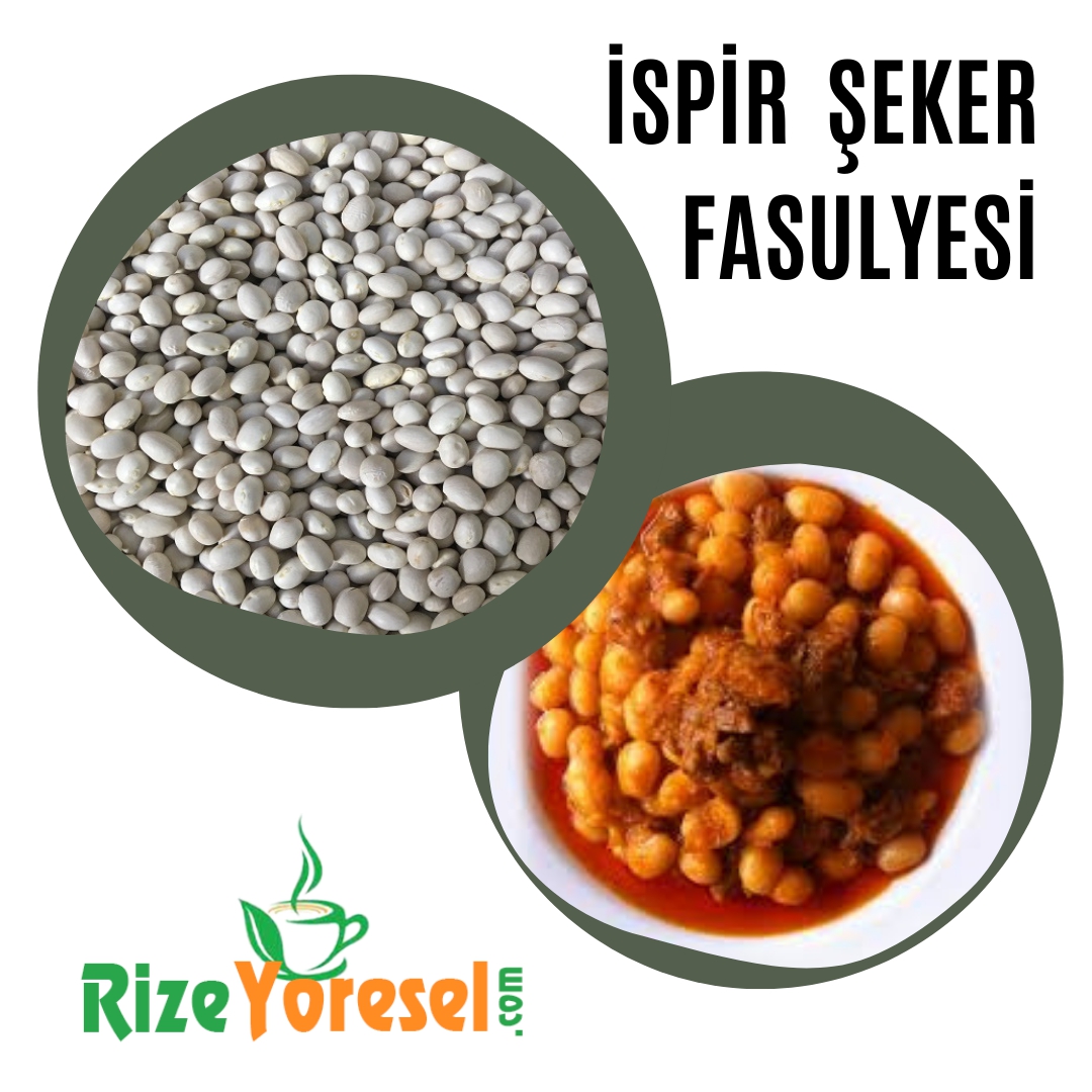 İspir Fasulyesi 1 Kg | Coğrafi İşaretli Erzurum Kuru Fasulye - Kolay Pişer, Kabuk Atmaz