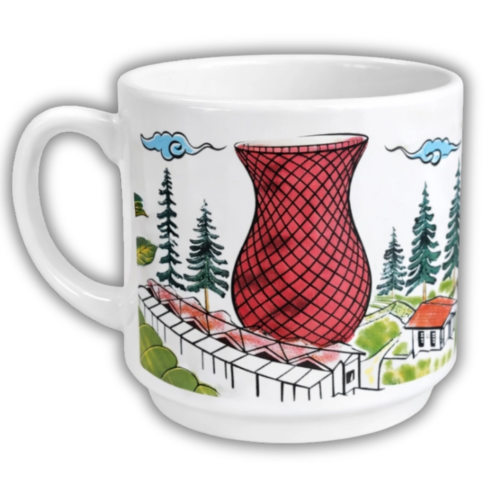 Karadeniz Temalı Kupa Bardak 200 ml