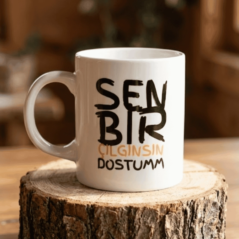 Karadeniz Komik Sözlü Hediyelik Kupa Bardak 325 ml