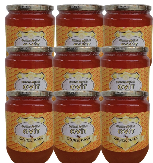 Ovit Çiçek Balı (970 Gr) | Rize Yaylasından %100 Doğal Bal