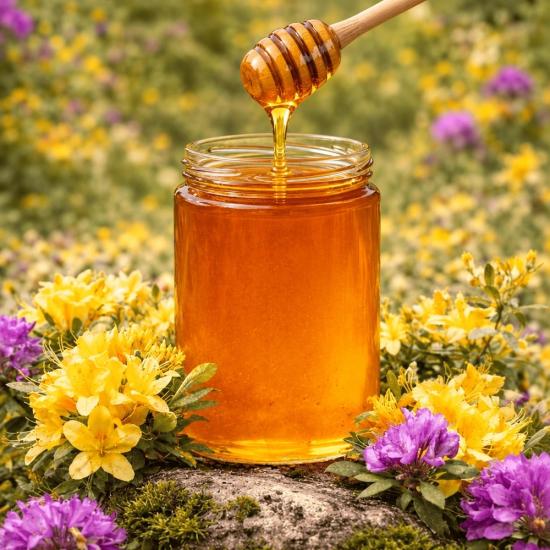Rize Deli Bal (Komar Balı) | Senoz Vadisi Orman Gülü Balı
